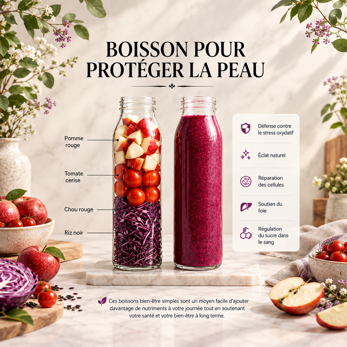 🍇 🍒  Mini blender portable pour jus de fruits 🍒  🍇