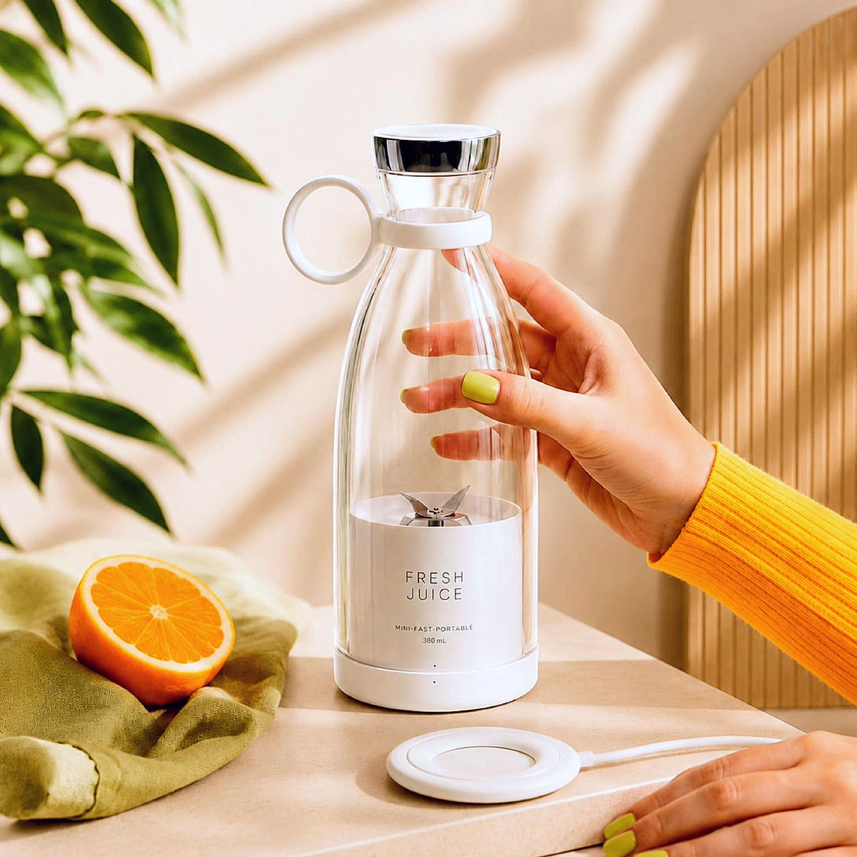 Mini blender portable pour jus de fruits