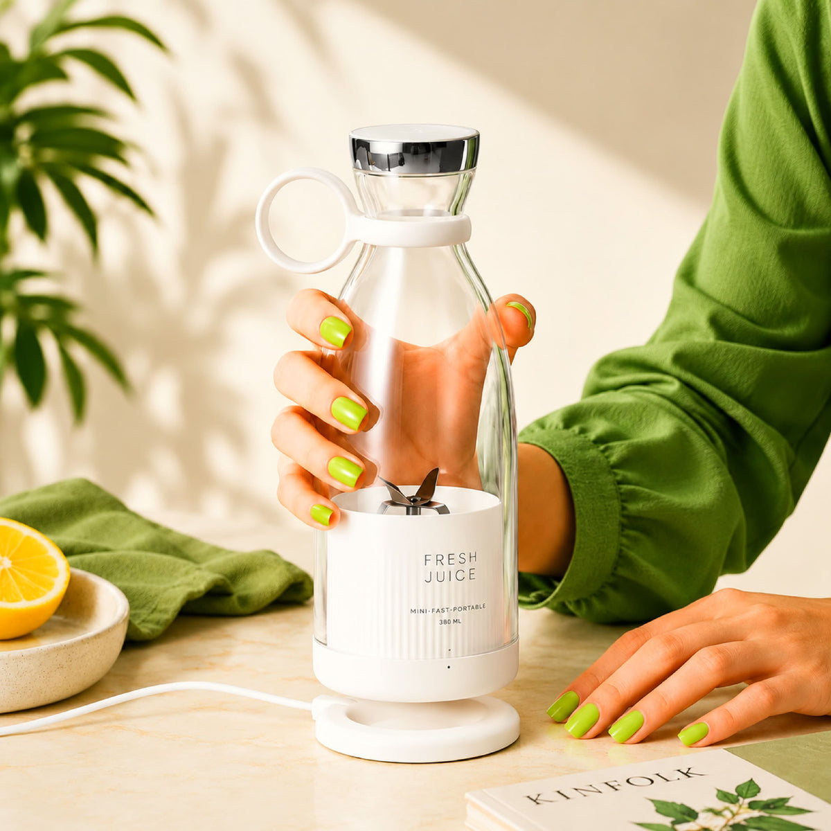 Mini blender portable pour jus de fruits